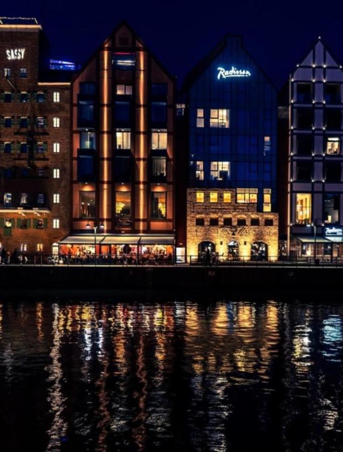 Baltic Riviera - Luxurious With Patio And River View Lejlighed Gdańsk